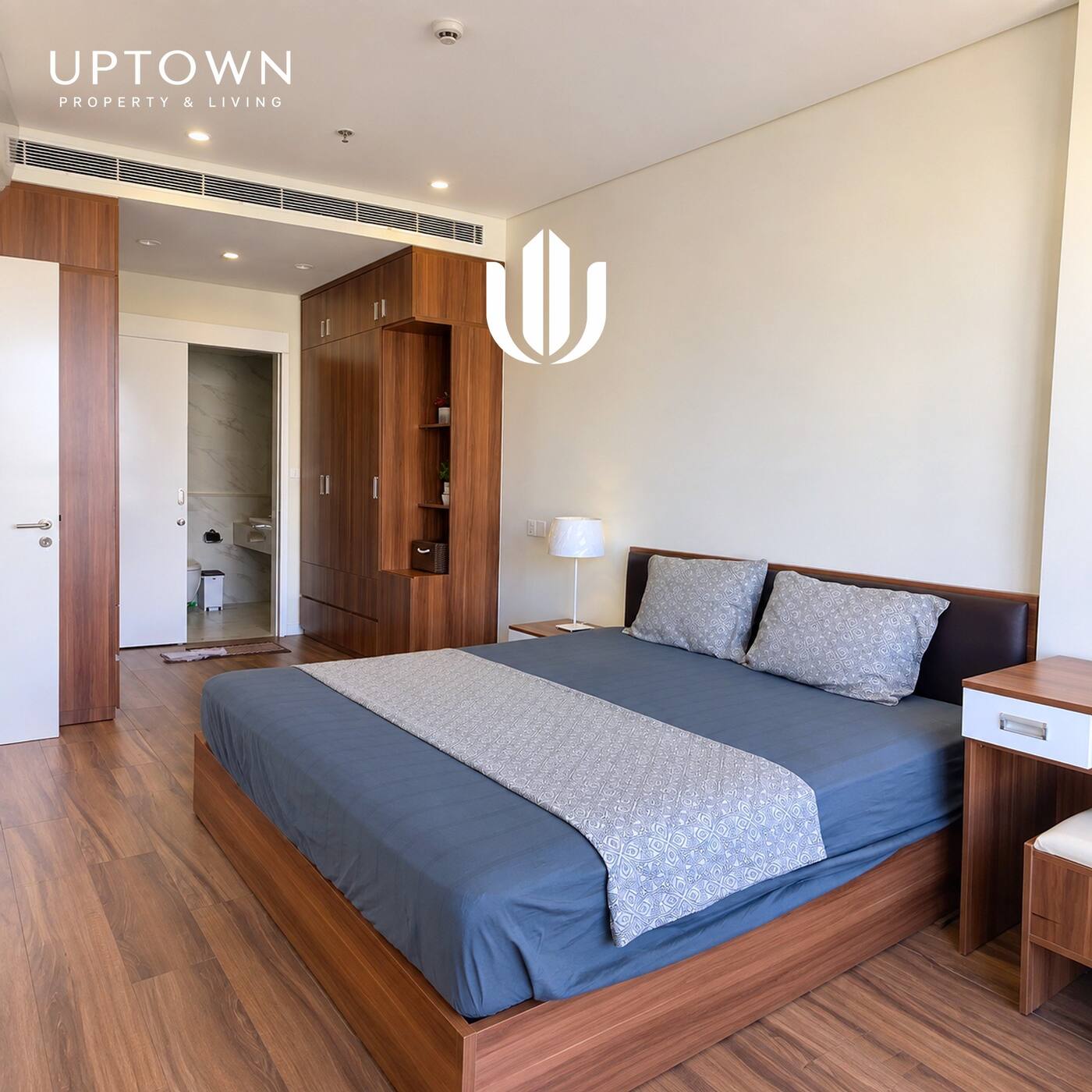 Cho thuê căn hộ 3PN Diamond Island 117m² tầng 25, view sông, nội thất đầy đủ