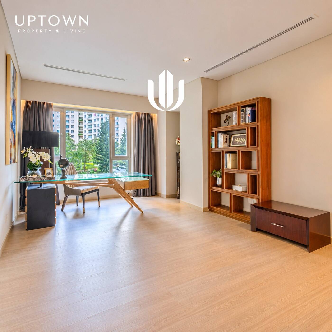 Bán căn hộ penthouse Diamond Island 495m² tầng 1, view sông, nội thất đầy đủ