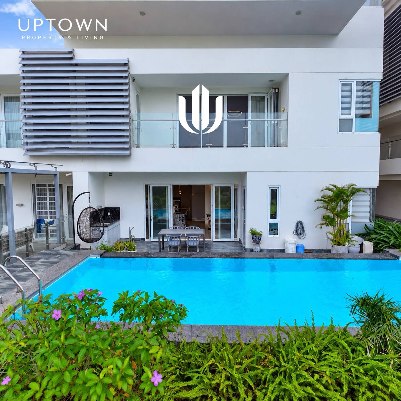 Bán căn hộ penthouse Diamond Island 495m² tầng 1, view sông, nội thất đầy đủ