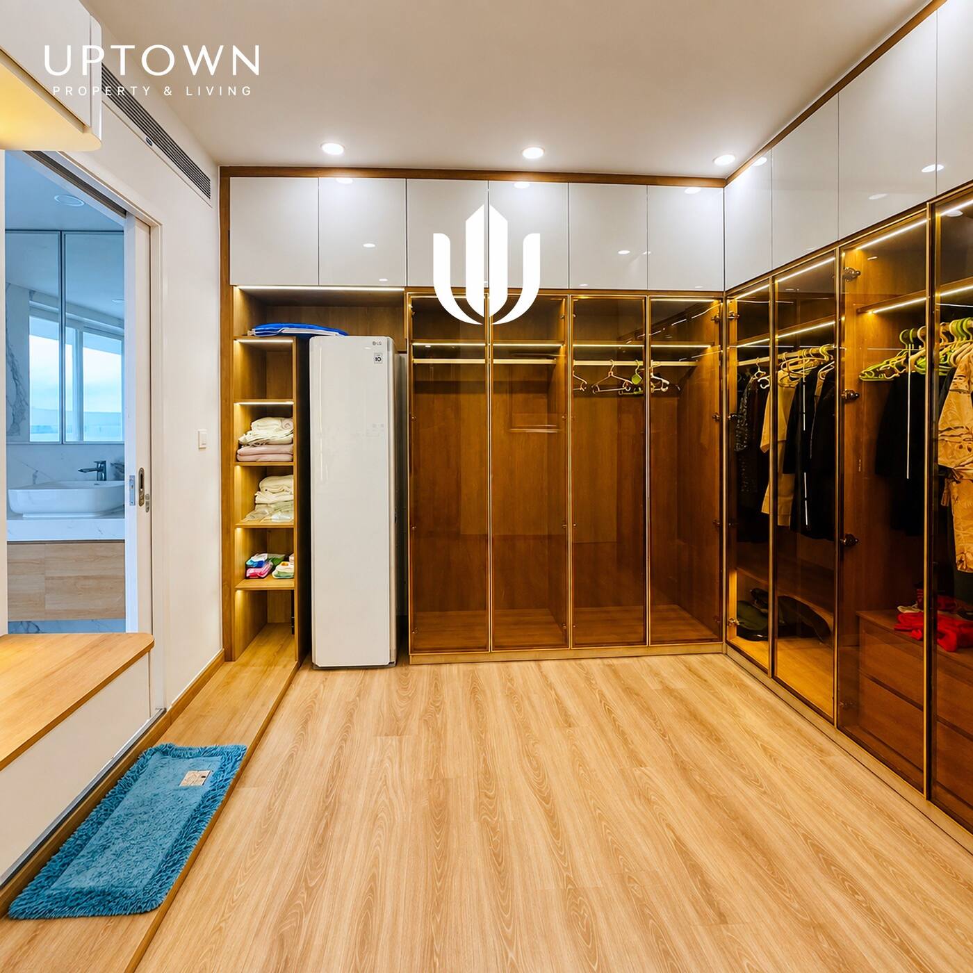 Cho thuê căn hộ 3PN Diamond Island 256m² tầng 15, view sông, nội thất đầy đủ
