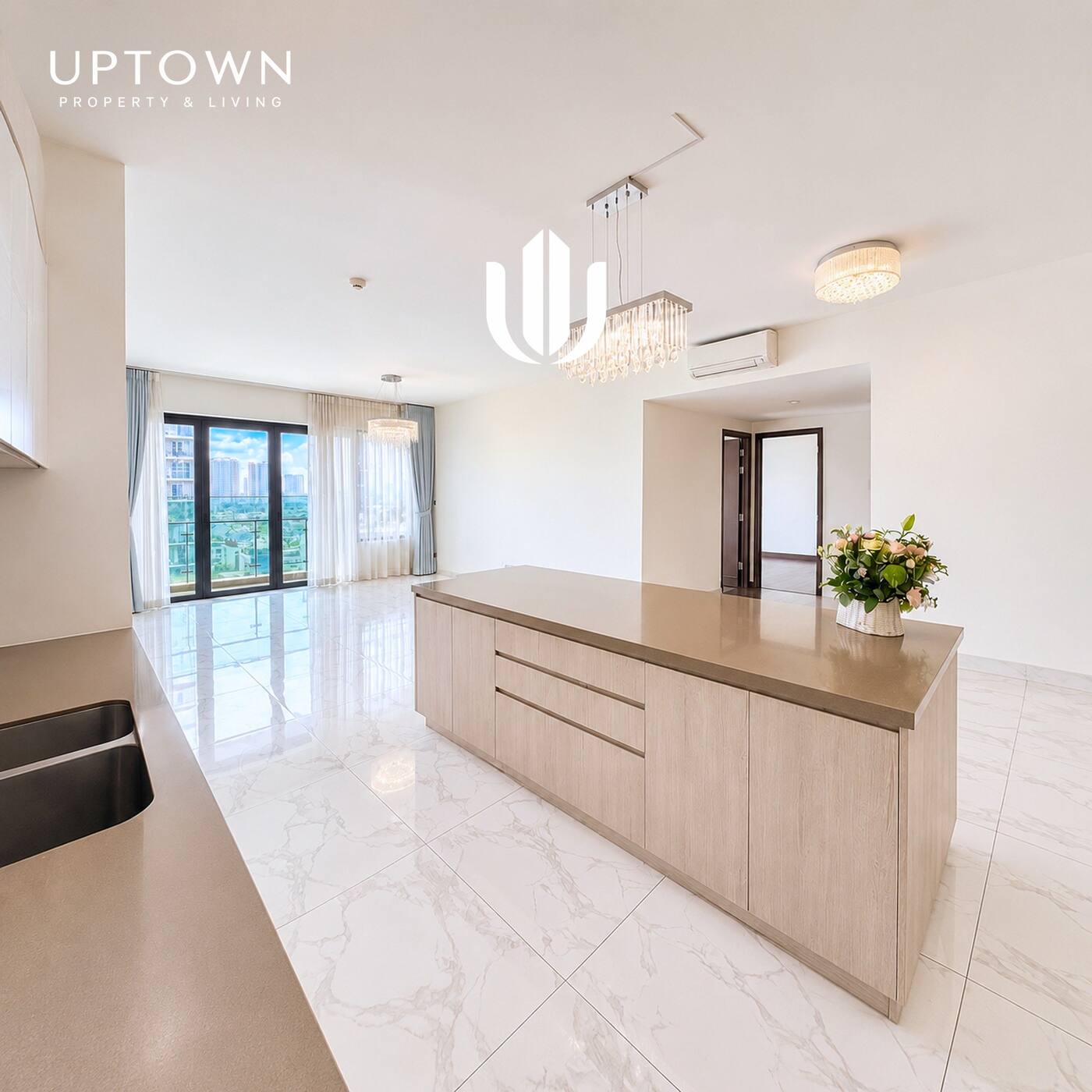 Bán căn hộ 4PN Feliz En Vista 181m², view ngoại khu, nội thất cơ bản