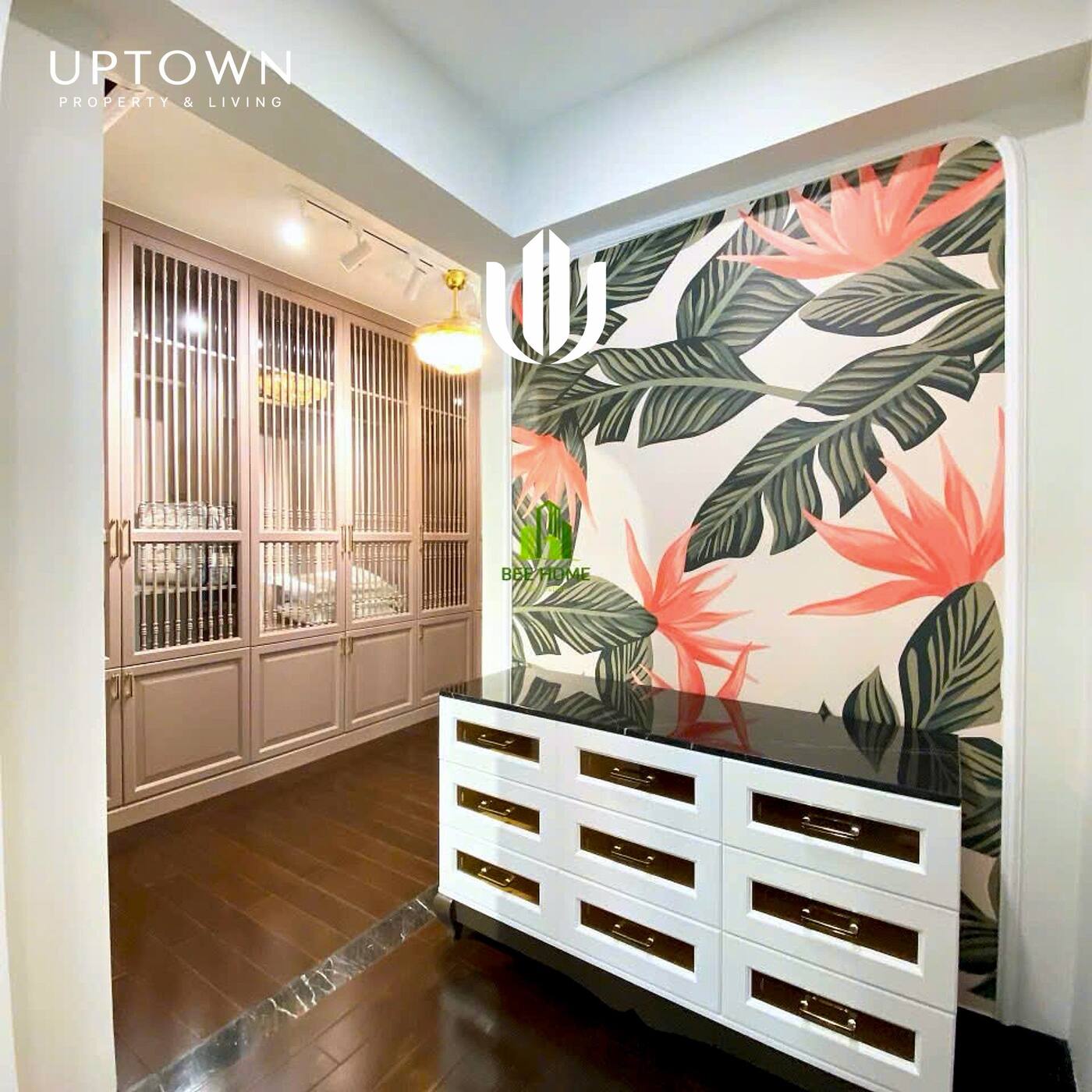 Cho thuê căn hộ 4PN Feliz En Vista 239m² tầng 18, view sông, nội thất đầy đủ