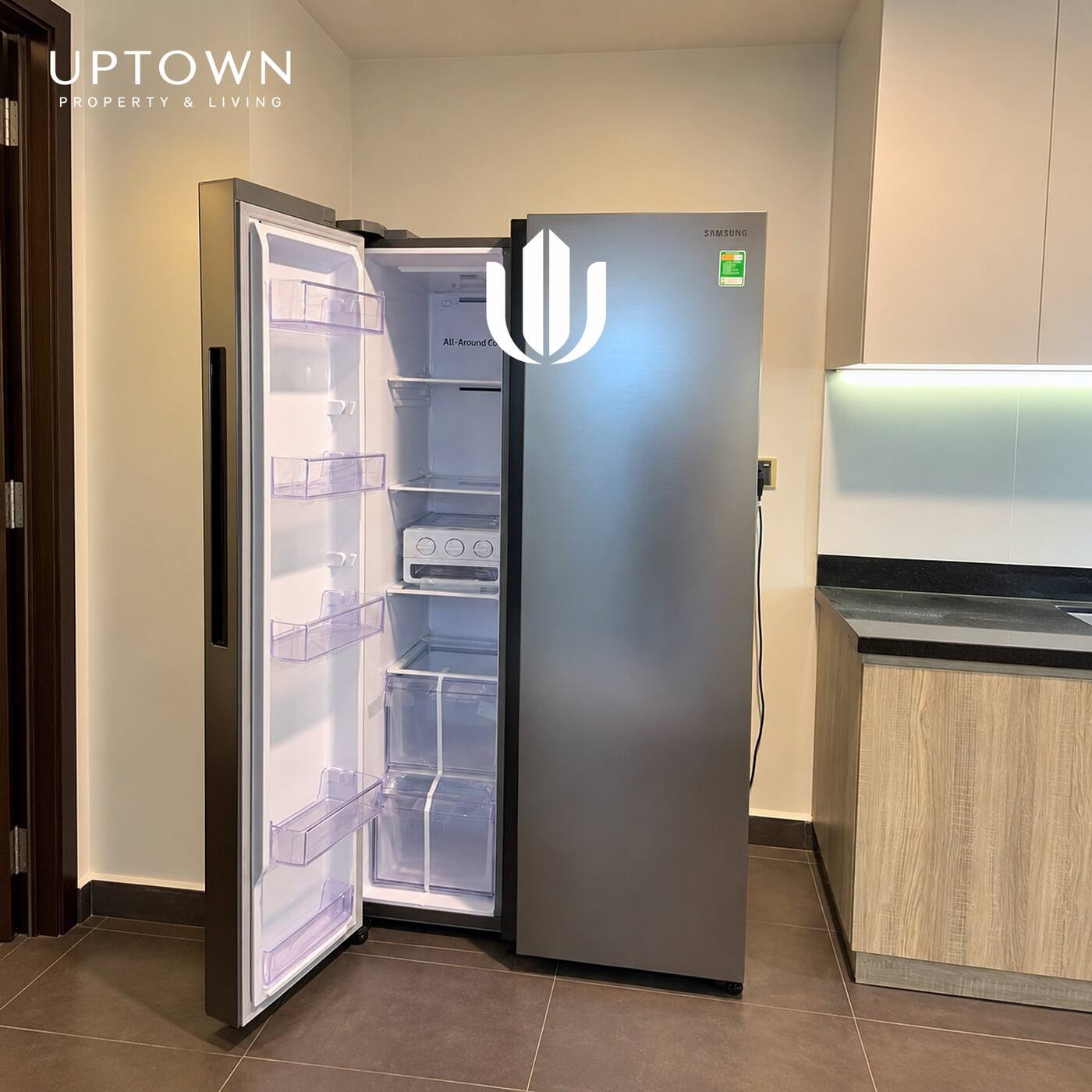 Cho thuê căn hộ 4PN Feliz En Vista 239m² tầng 18, view sông, nội thất đầy đủ