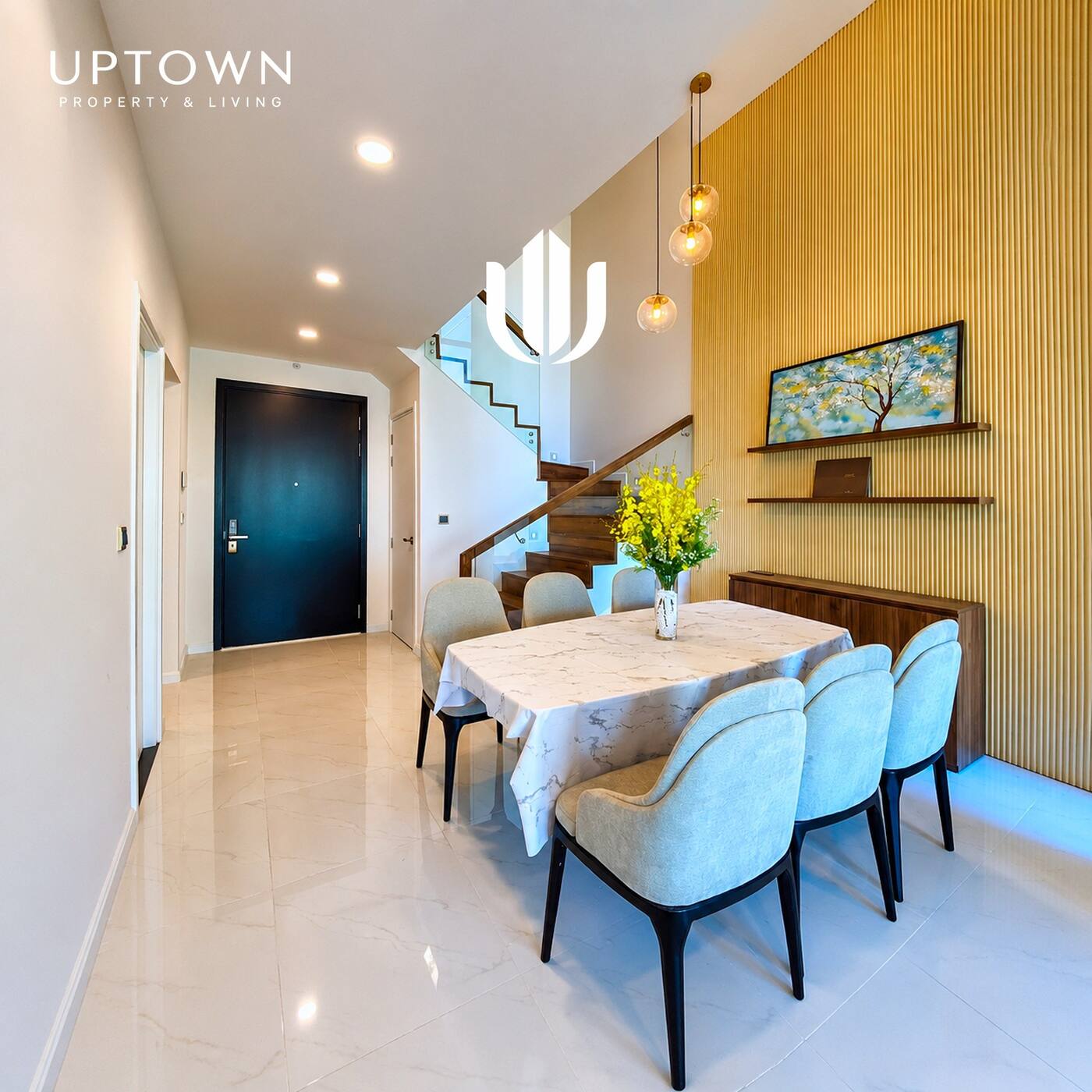 Bán căn hộ 3PN Feliz En Vista 132m² tầng 24, view sông, nội thất đầy đủ
