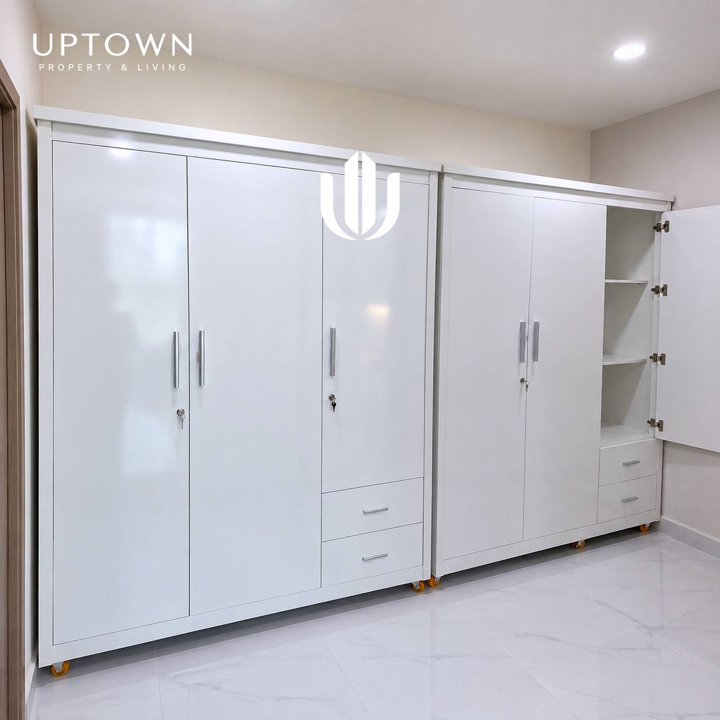 Cho thuê căn hộ 2PN Feliz En Vista 102m² tầng 6, view nội khu, nội thất đầy đủ