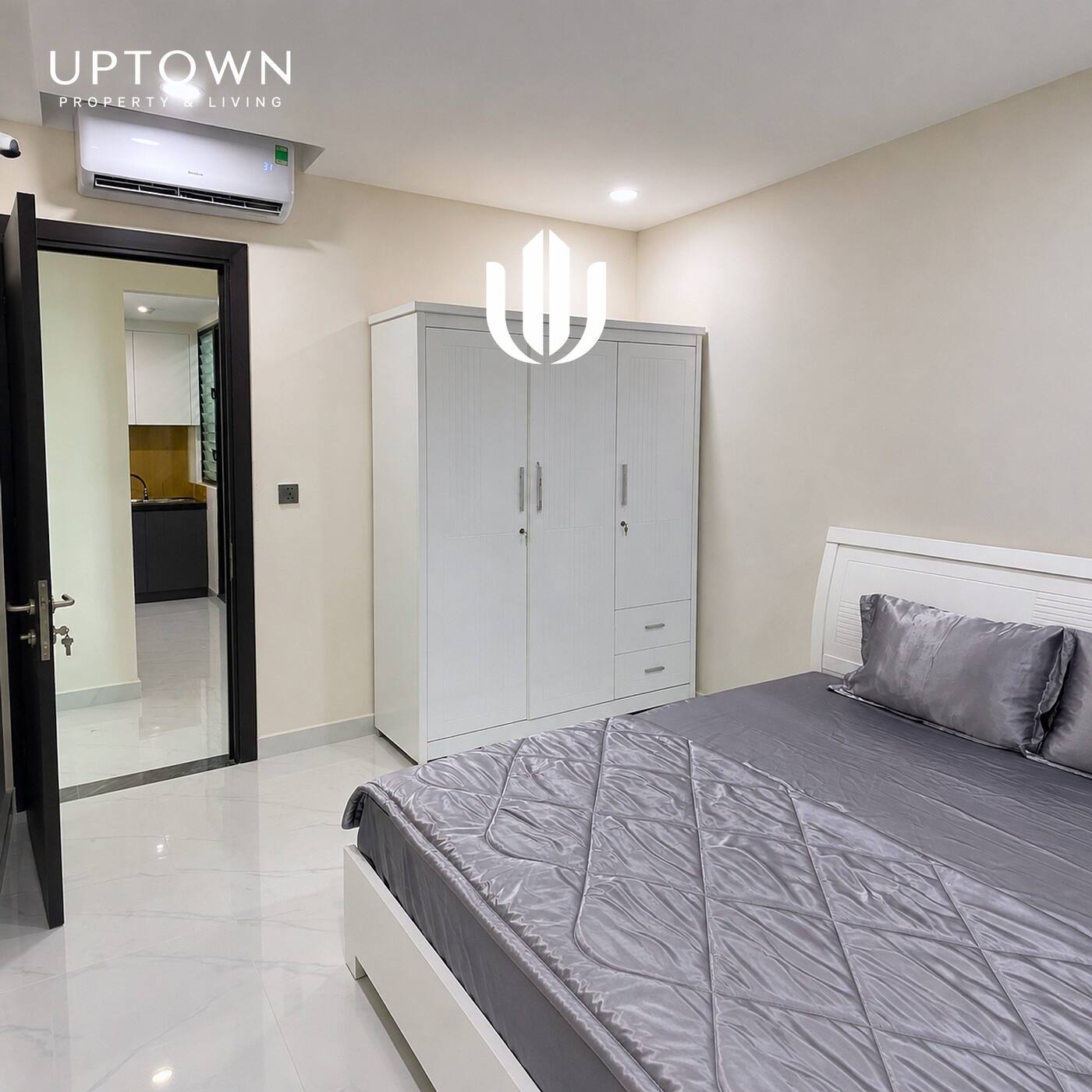 Cho thuê căn hộ 2PN Feliz En Vista 102m² tầng 6, view nội khu, nội thất đầy đủ