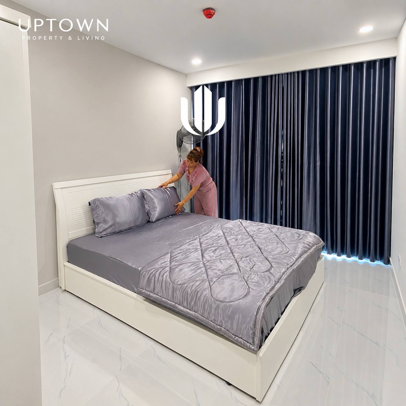 Cho thuê căn hộ 2PN Feliz En Vista 102m² tầng 6, view nội khu, nội thất đầy đủ