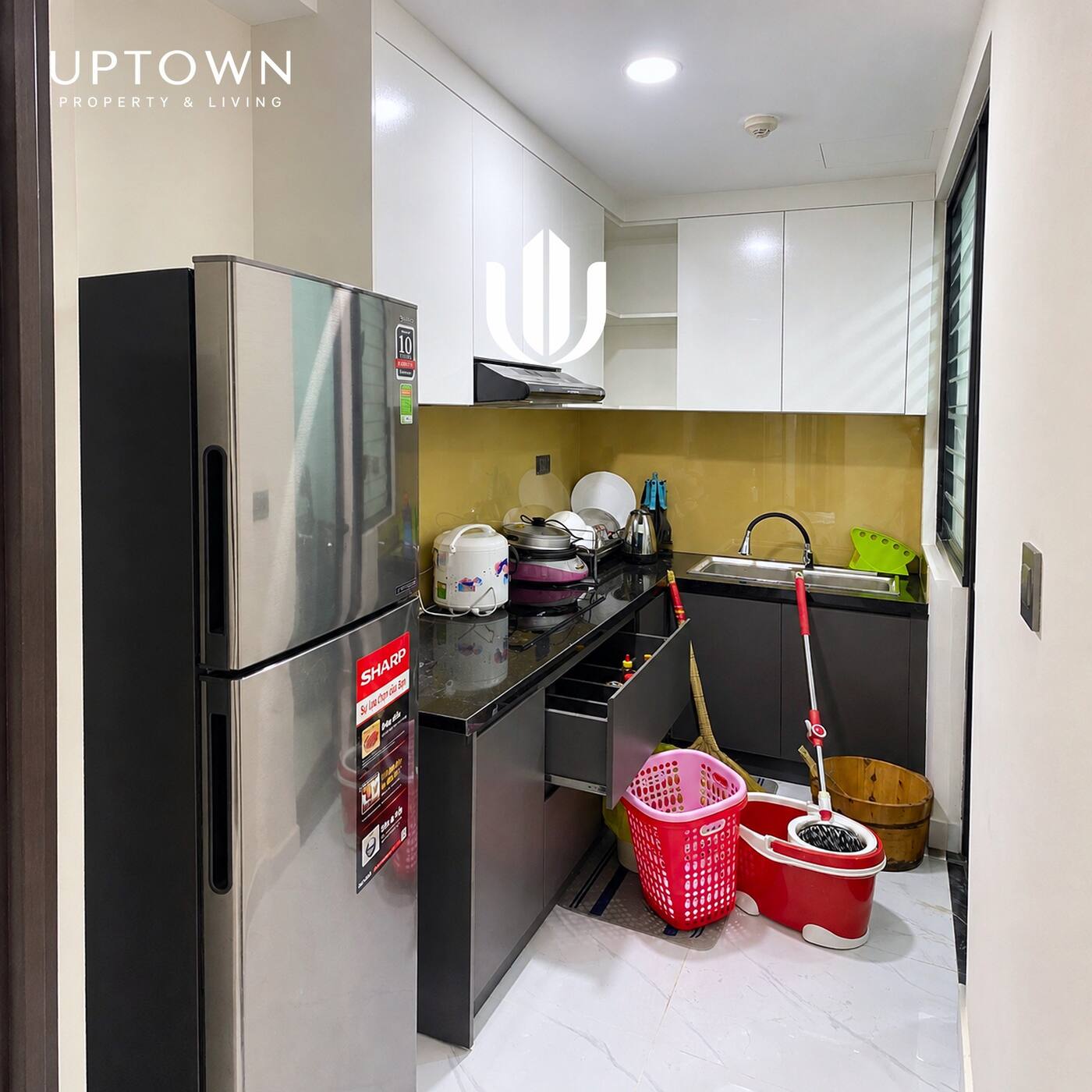 Cho thuê căn hộ 2PN Feliz En Vista 102m² tầng 6, view nội khu, nội thất đầy đủ