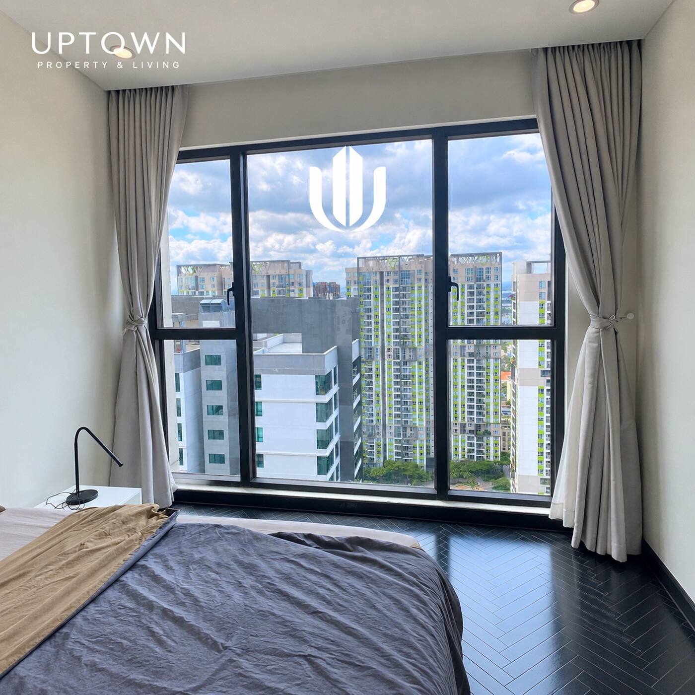 Cho thuê căn hộ 2PN Feliz En Vista 103m² tầng 32, view nội khu, nội thất đầy đủ