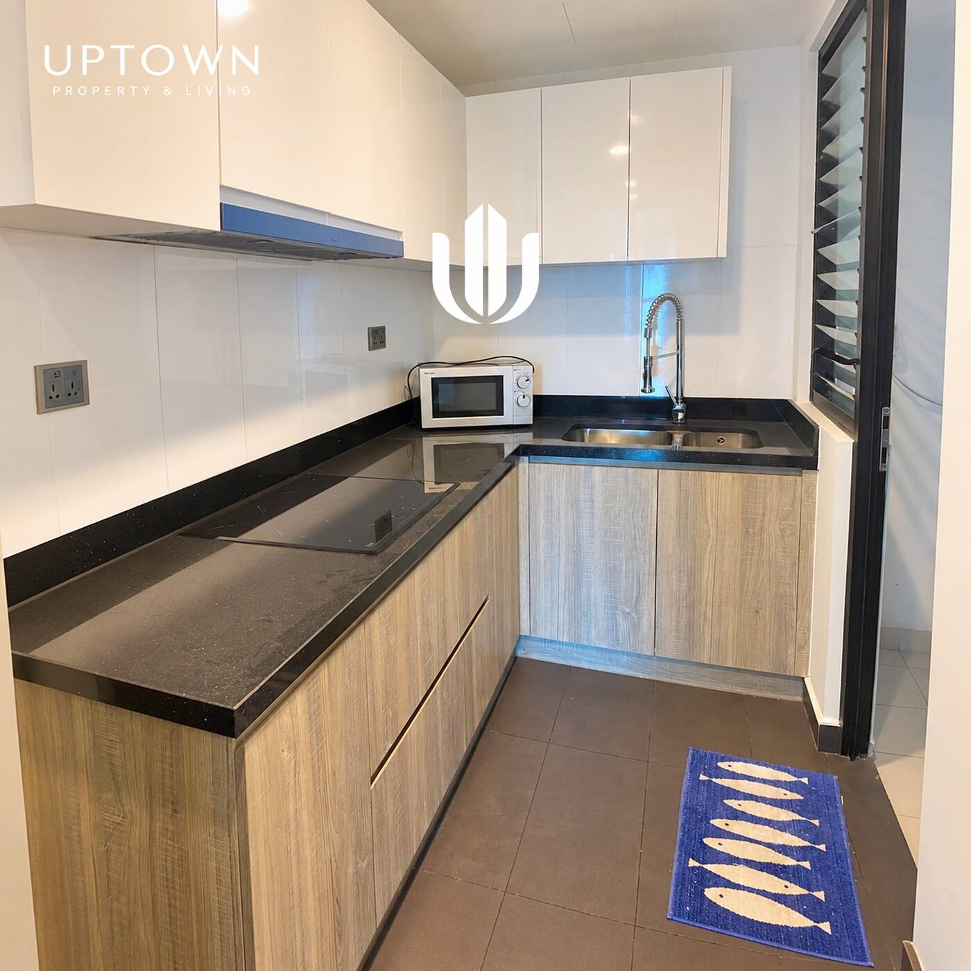 Cho thuê căn hộ 2PN Feliz En Vista 103m² tầng 32, view nội khu, nội thất đầy đủ