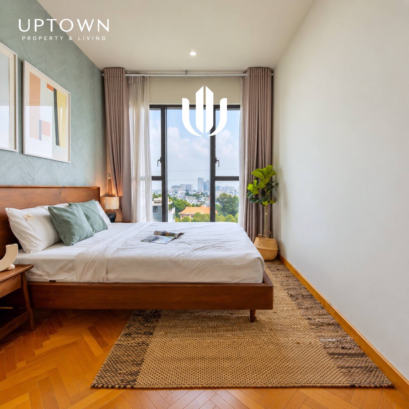 Bán căn hộ 2PN Feliz En Vista 85m² tầng 8, view thành phố, nội thất đầy đủ