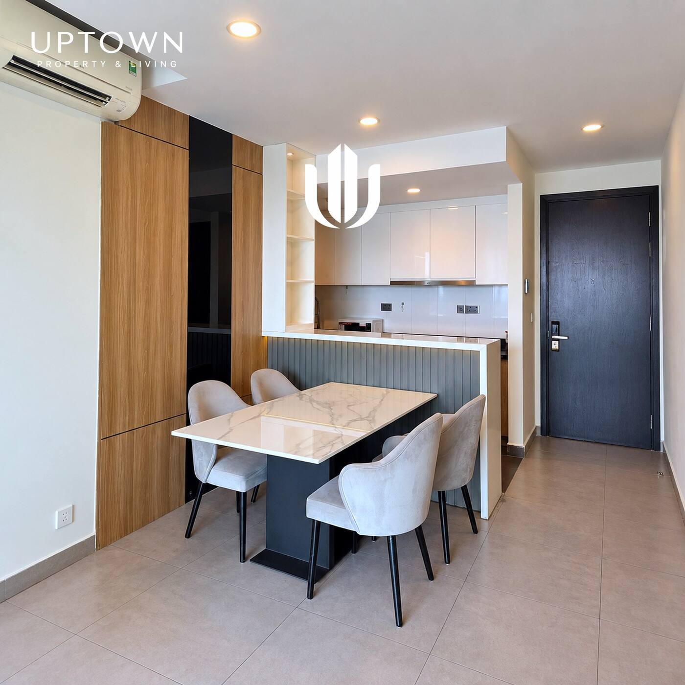 Cho thuê căn hộ 2PN Feliz En Vista 85m² tầng 18, view ngoại khu, nội thất đầy đủ