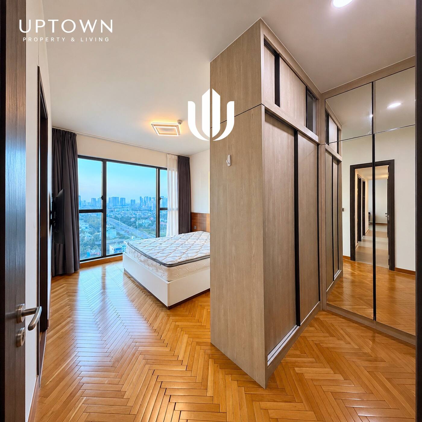 Cho thuê căn hộ 3PN Feliz En Vista 106m² tầng 21, nội thất đầy đủ