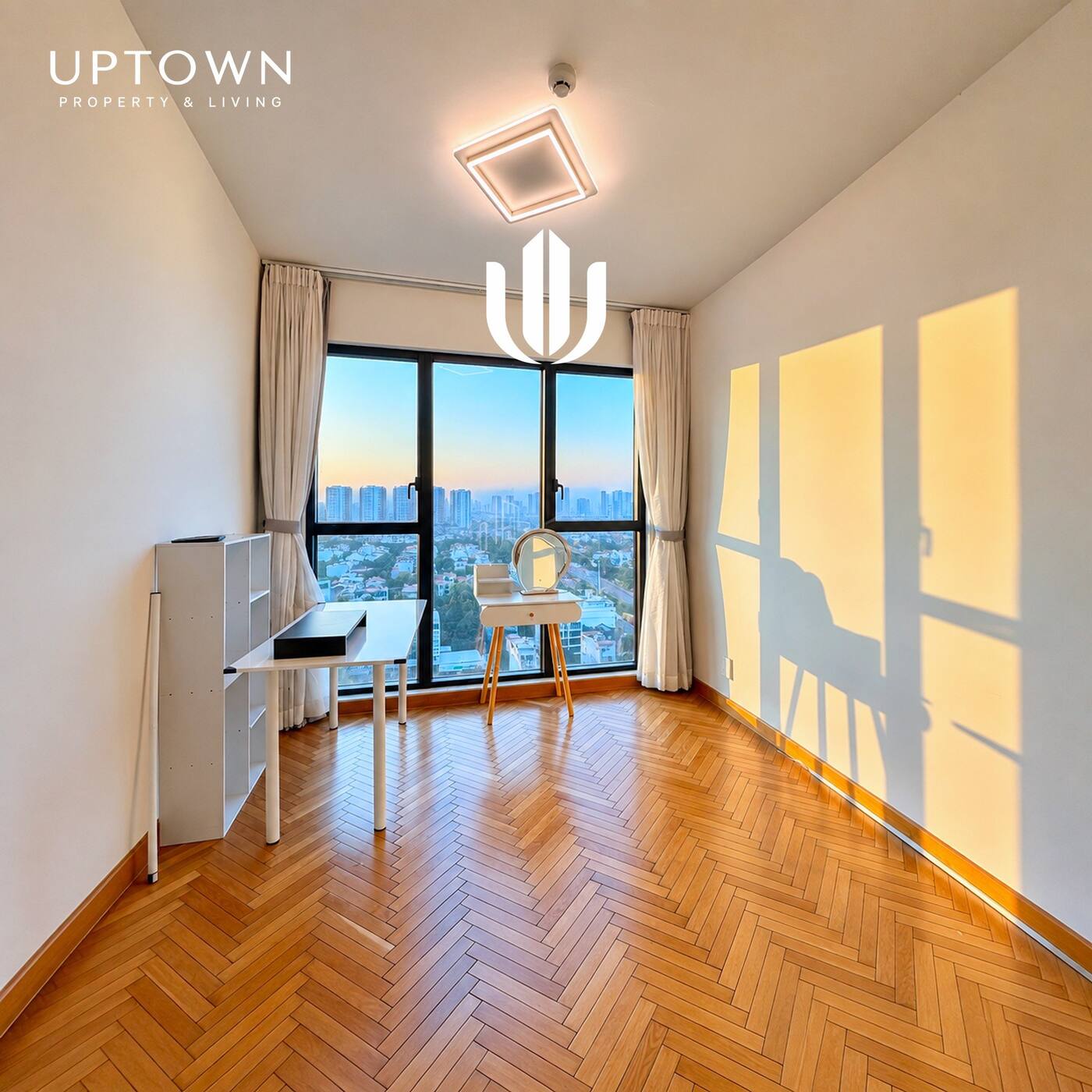 Cho thuê căn hộ 3PN Feliz En Vista 106m² tầng 21, nội thất đầy đủ