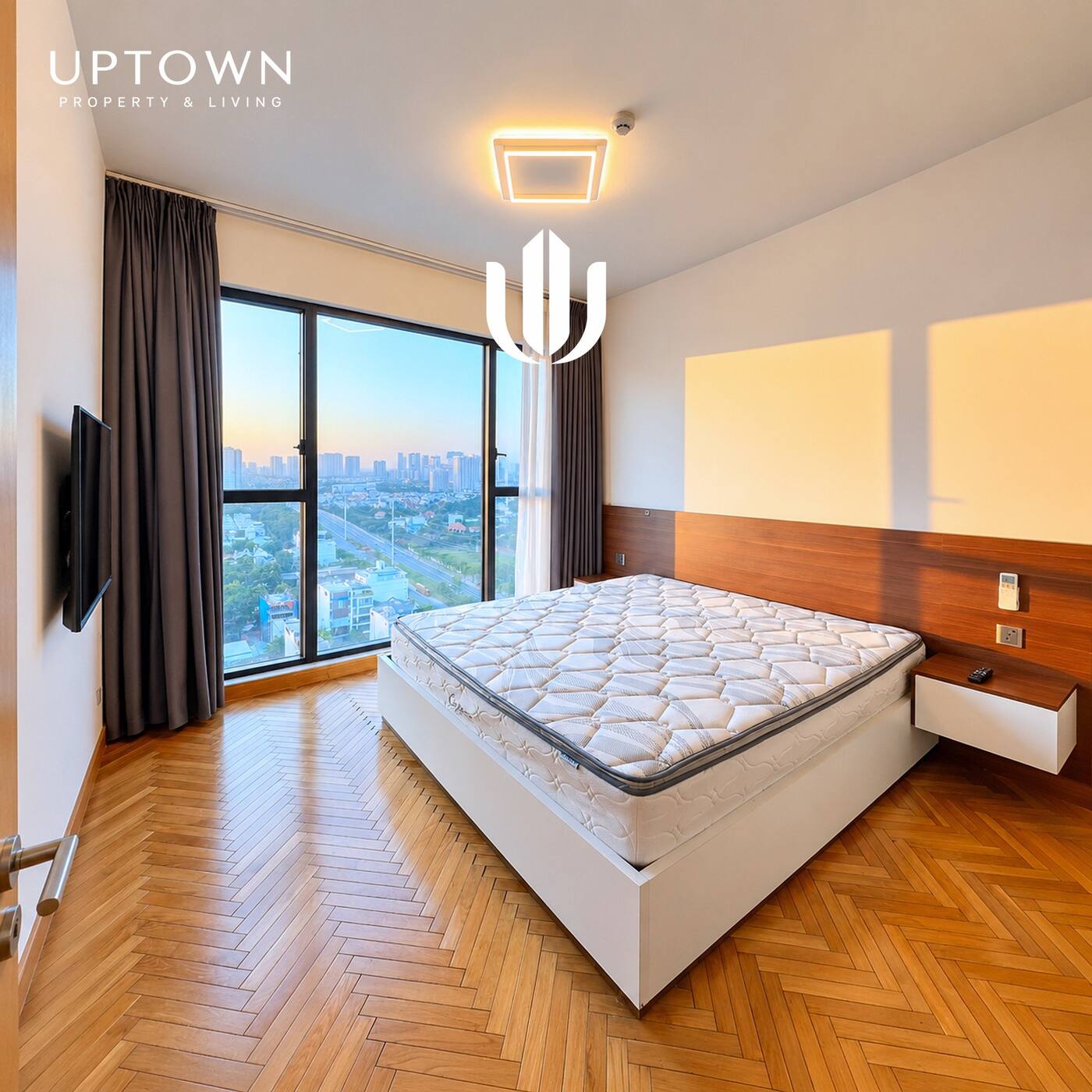Cho thuê căn hộ 3PN Feliz En Vista 106m² tầng 21, nội thất đầy đủ