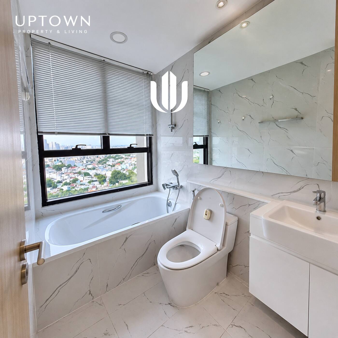 Cho thuê căn hộ 3PN Feliz En Vista 106m² tầng 22, view ngoại khu, nội thất đầy đủ