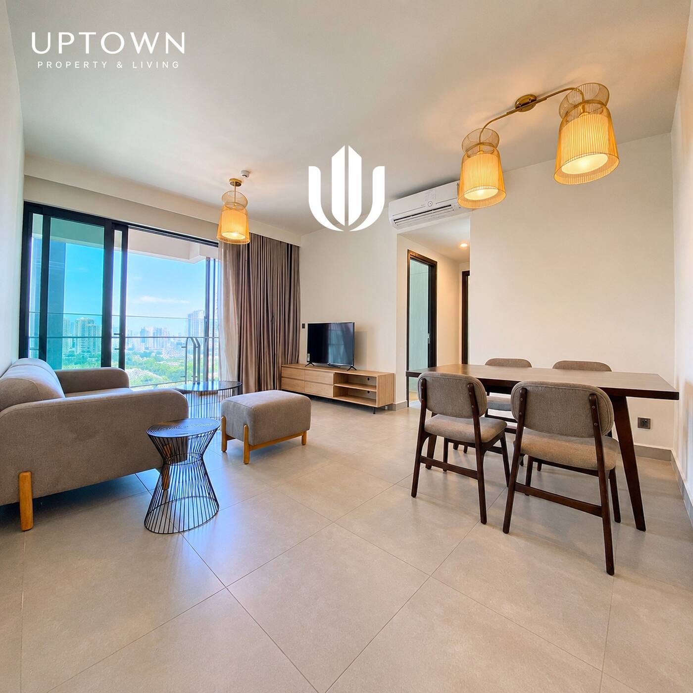 Bán căn hộ 2PN Feliz En Vista 83m² tầng 23, view ngoại khu, nội thất đầy đủ