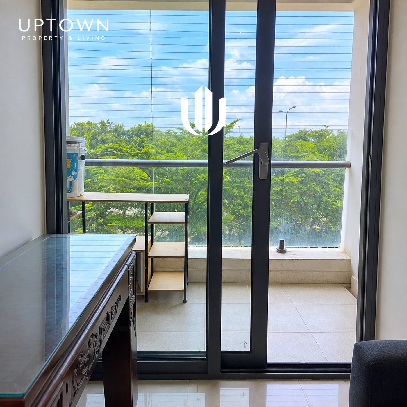 Cho thuê căn hộ 2PN New City Thủ Thiêm 61m², view sông, nội thất đầy đủ