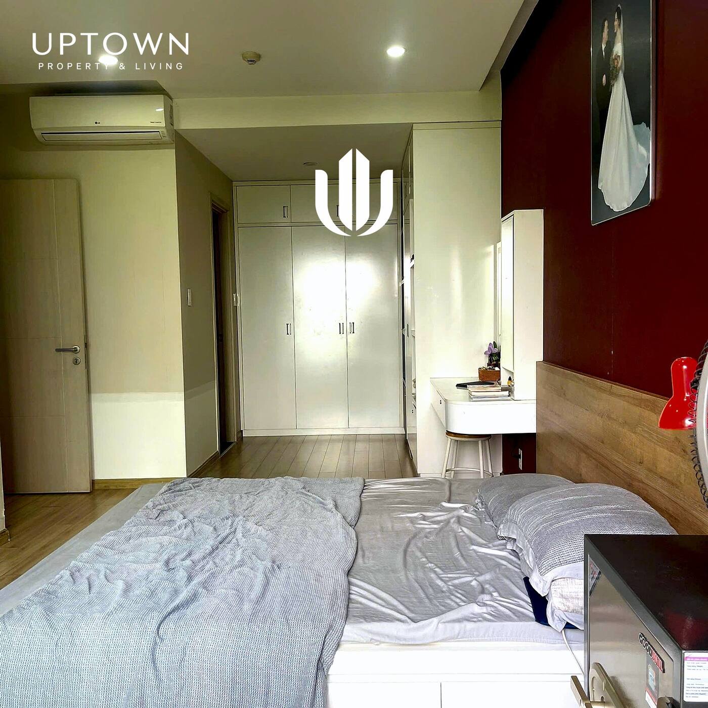 Cho thuê căn hộ 3PN New City Thủ Thiêm 133m², view nội khu, nội thất cơ bản