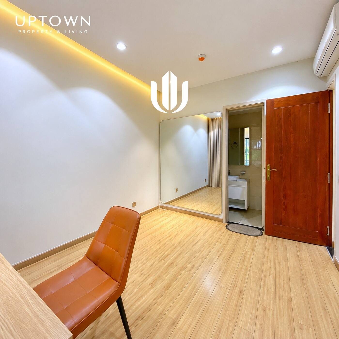Cho thuê căn hộ 2PN New City Thủ Thiêm 61m² tầng 2, view nội khu, nội thất đầy đủ