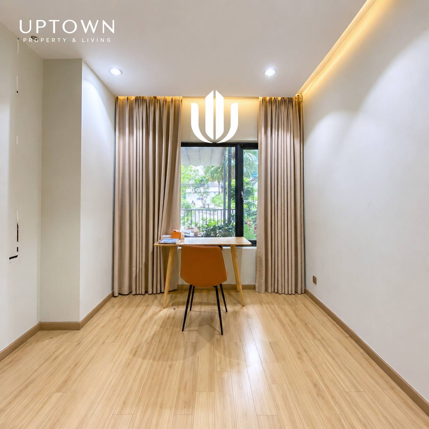 Cho thuê căn hộ 2PN New City Thủ Thiêm 61m² tầng 2, view nội khu, nội thất đầy đủ