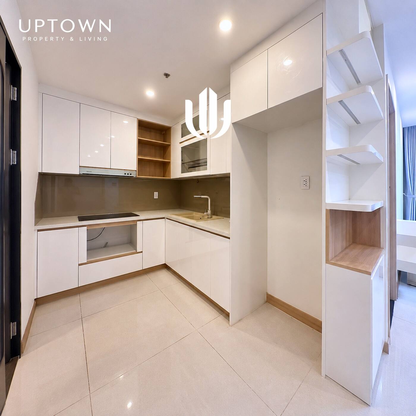 Cho thuê căn hộ 2PN New City Thủ Thiêm 61m² tầng 2, view nội khu, nội thất đầy đủ