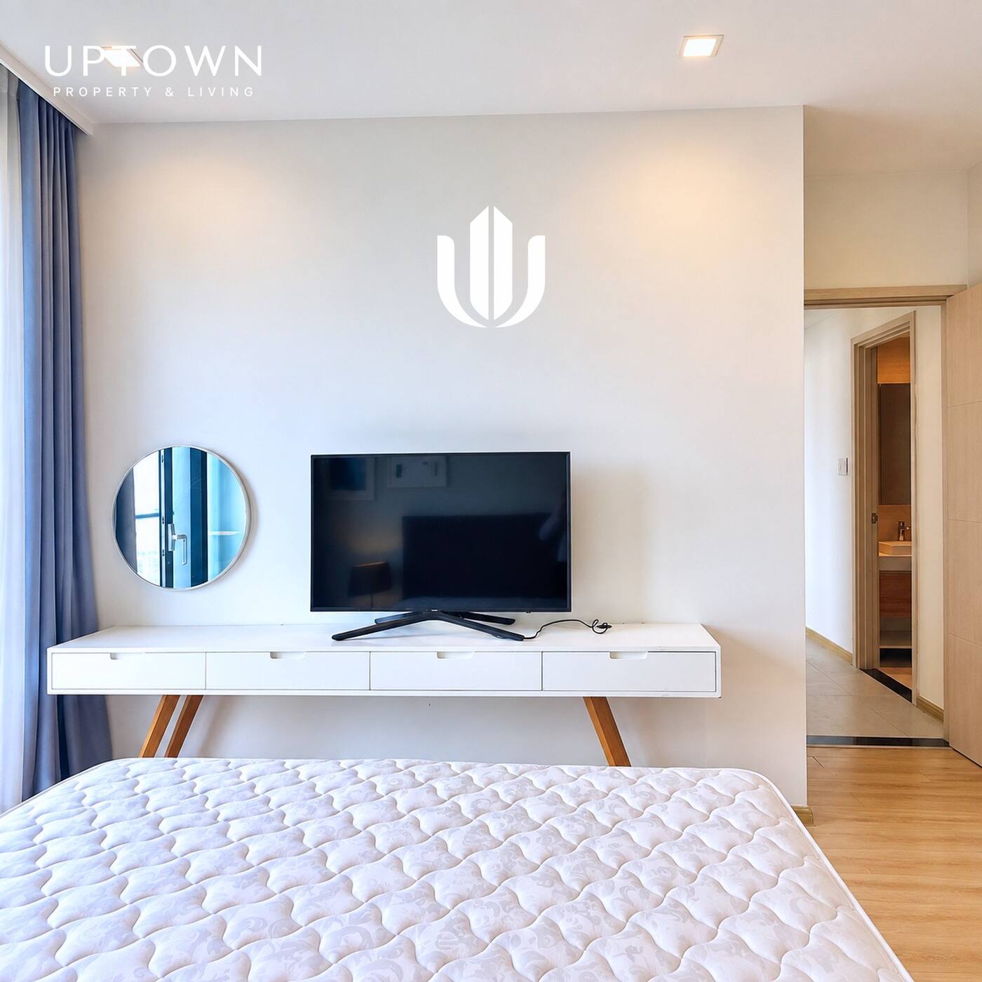 Cho thuê căn hộ 3PN New City Thủ Thiêm 111m² tầng 24, view công viên, nội thất đầy đủ