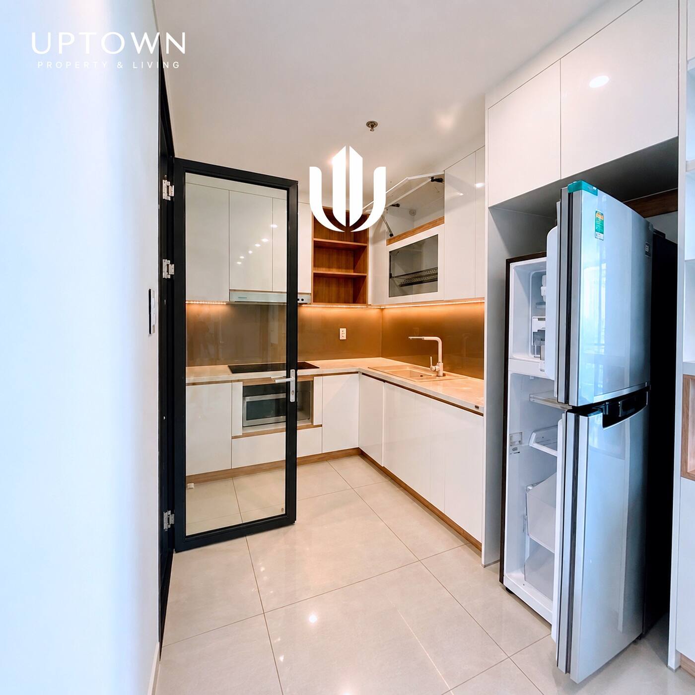 Cho thuê căn hộ 2PN New City Thủ Thiêm 75m², view ngoại khu, nội thất đầy đủ