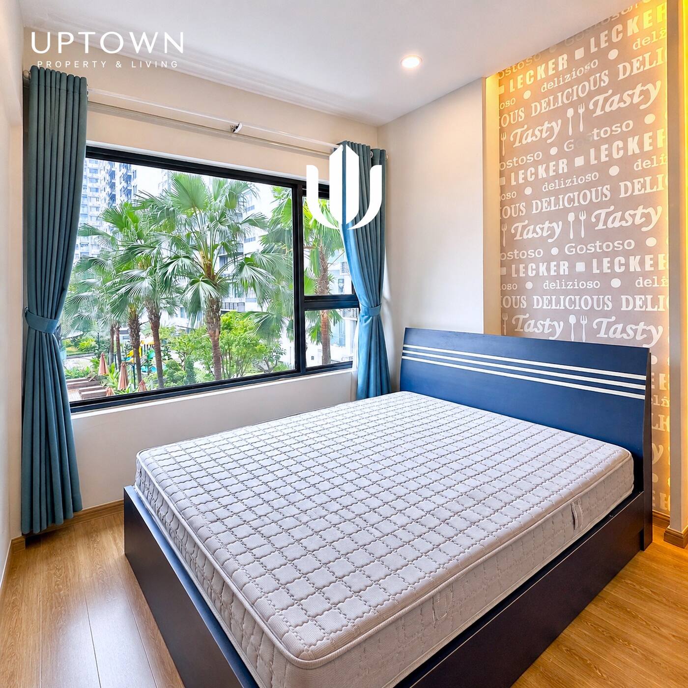 Cho thuê căn hộ 3PN New City Thủ Thiêm 85m², view nội khu, nội thất đầy đủ