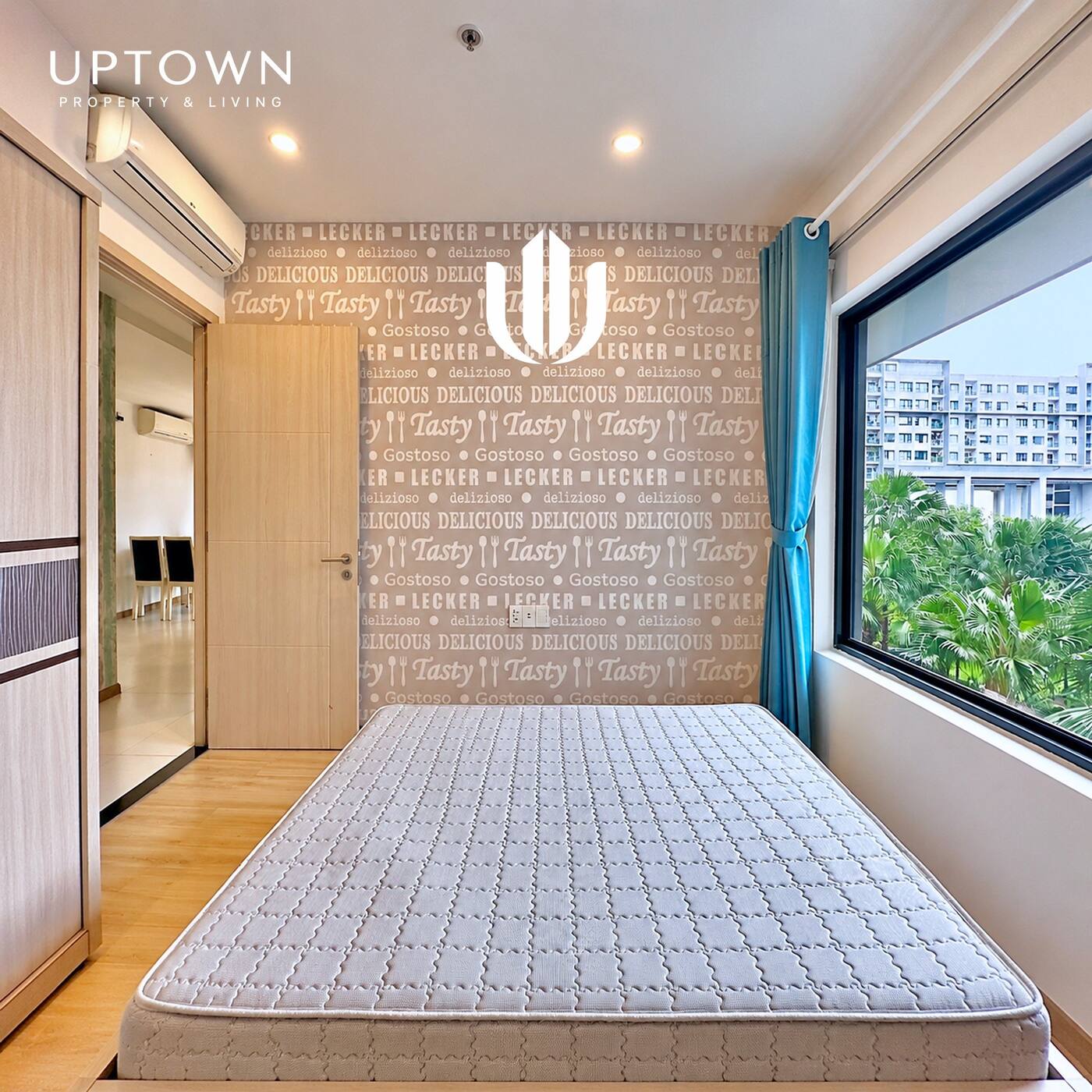 Cho thuê căn hộ 3PN New City Thủ Thiêm 85m², view nội khu, nội thất đầy đủ