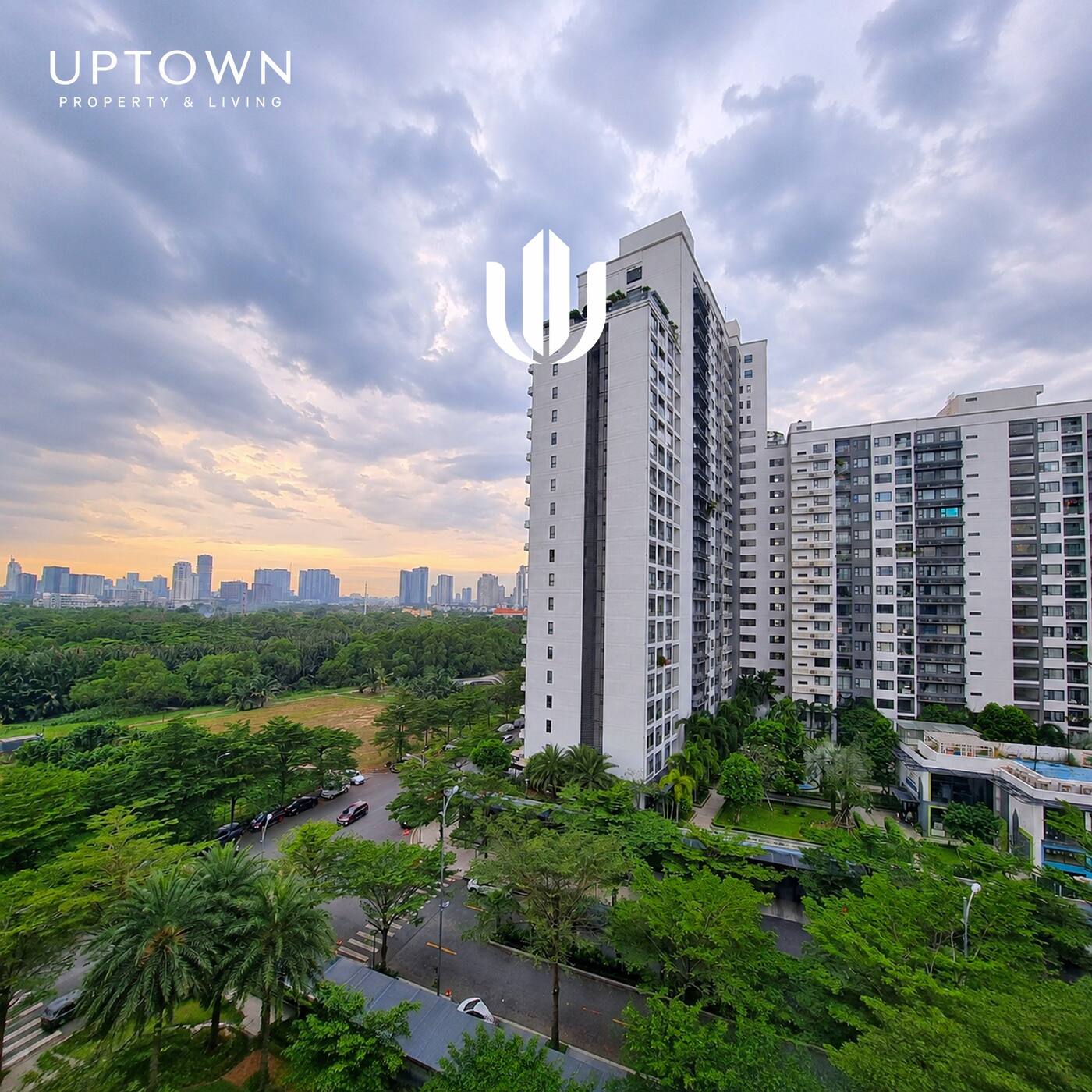 Cho thuê căn hộ 2PN New City Thủ Thiêm 81m² tầng 9, view nội khu, nội thất đầy đủ