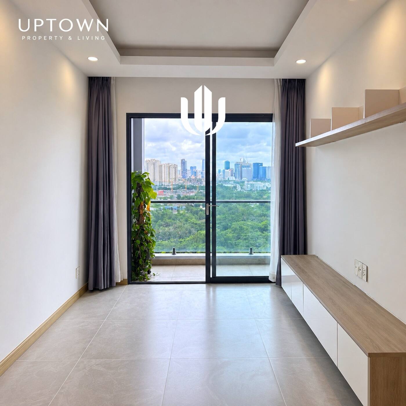 Cho thuê căn hộ 3PN New City Thủ Thiêm 101m² tầng 18, view sông, nội thất cơ bản