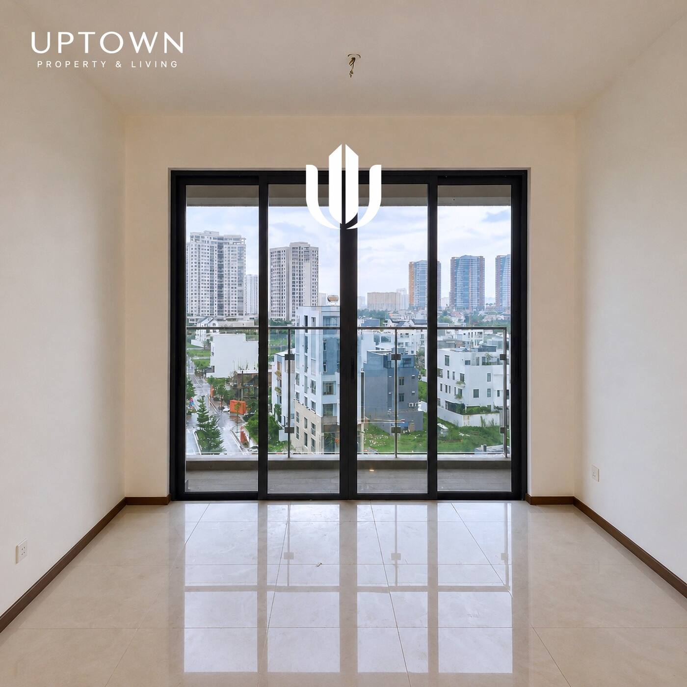 Bán căn hộ 3PN One Verandah 107m² tầng 6, view sông, nội thất đầy đủ