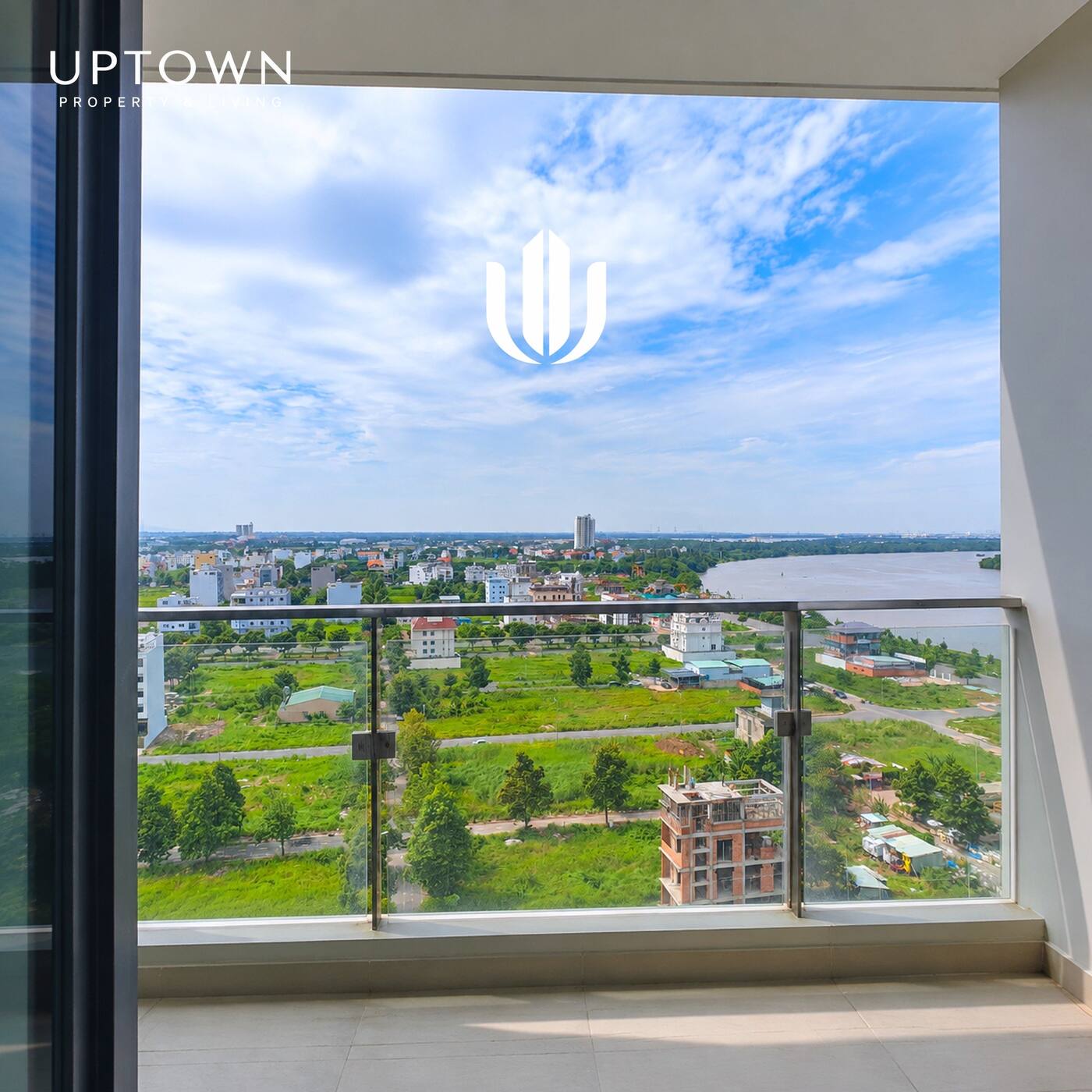 Bán căn hộ 2PN One Verandah 81m² tầng 6, view sông, nội thất cơ bản