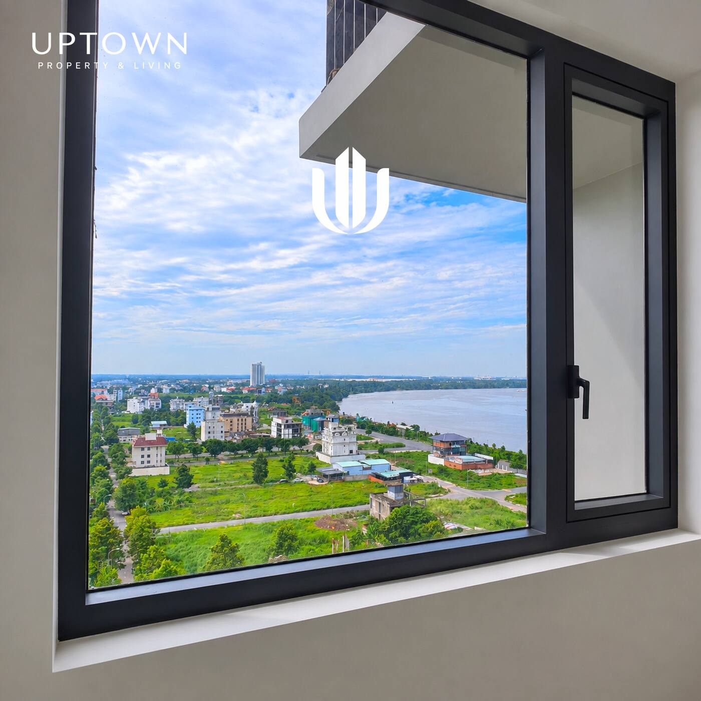 Bán căn hộ 2PN One Verandah 81m² tầng 6, view sông, nội thất cơ bản