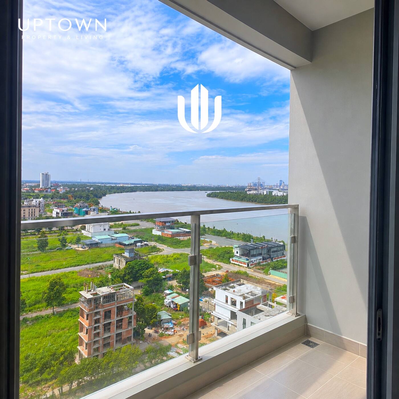 Bán căn hộ 2PN One Verandah 81m² tầng 6, view sông, nội thất cơ bản