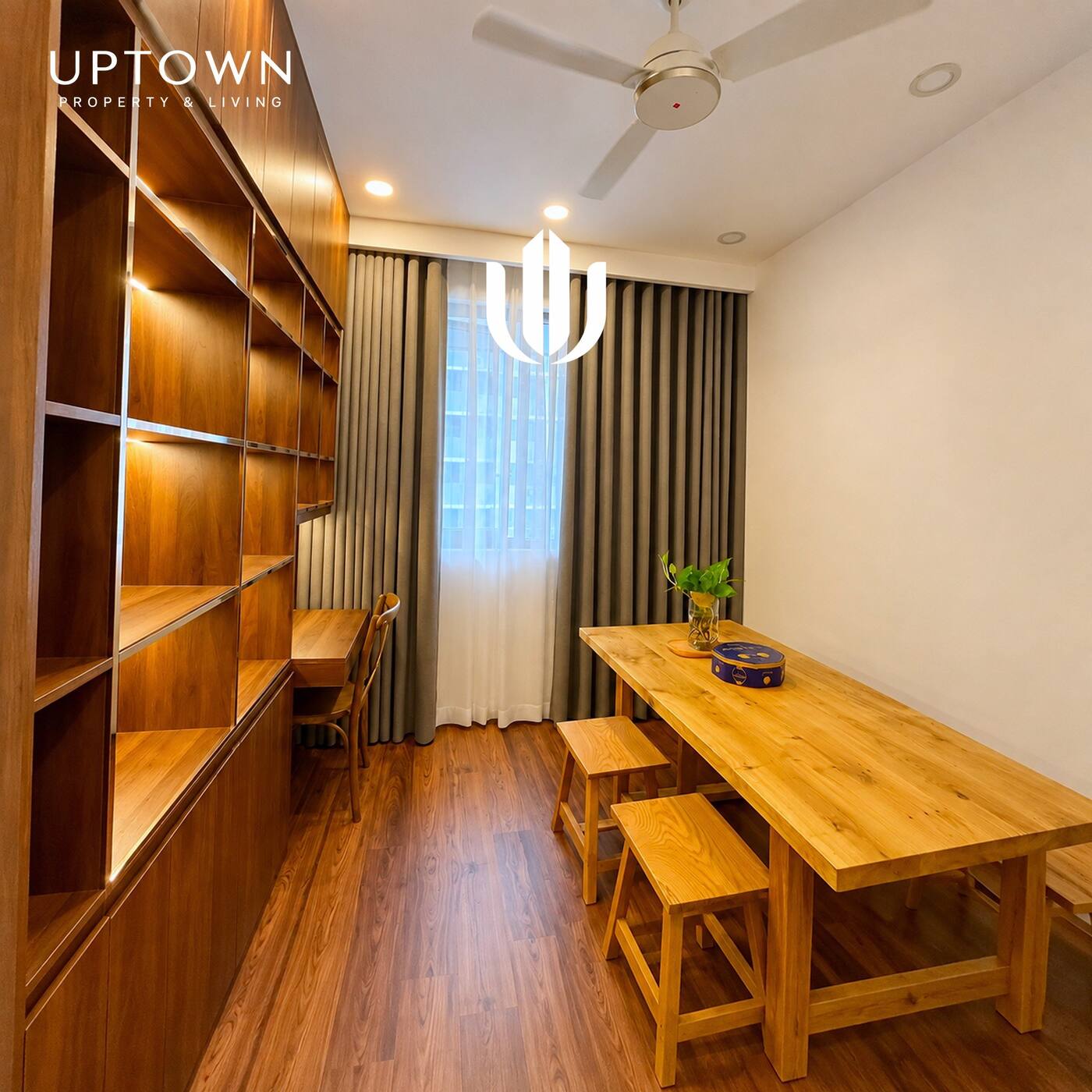 Cho thuê căn hộ 3PN One Verandah 107m² tầng 10, view ngoại khu, nội thất đầy đủ