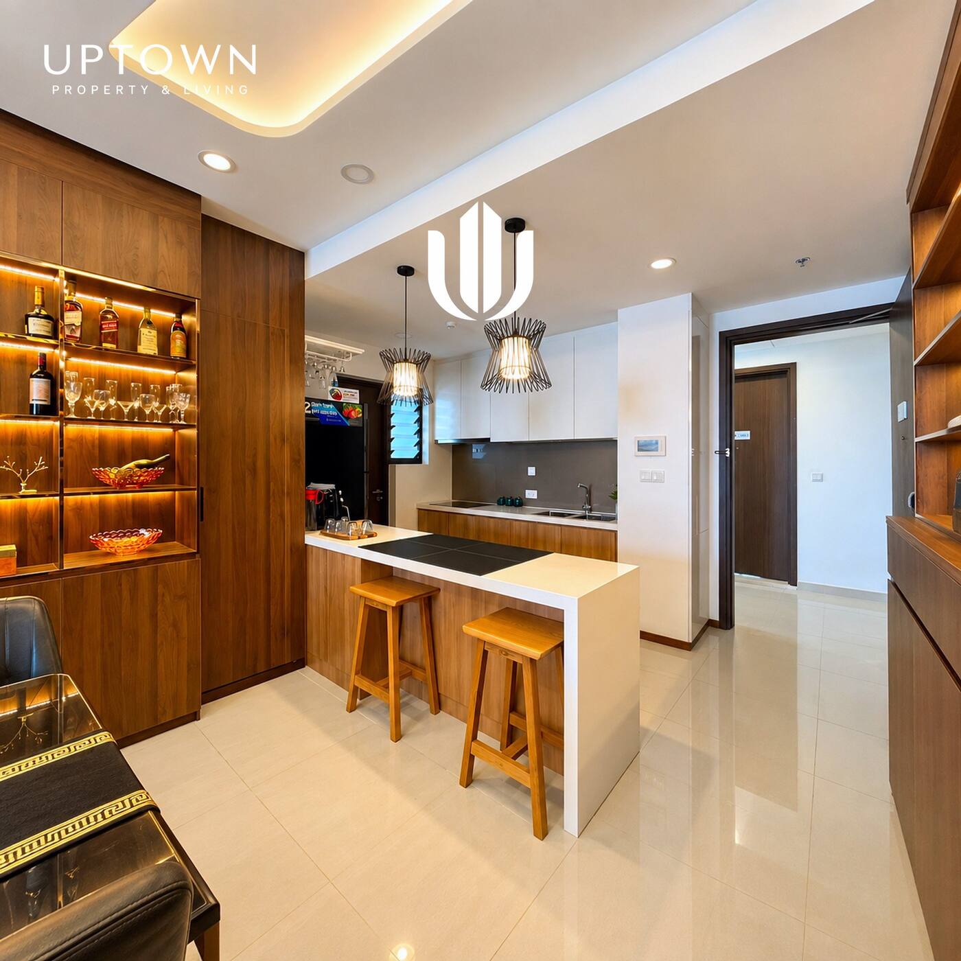 Cho thuê căn hộ 3PN One Verandah 107m² tầng 10, view ngoại khu, nội thất đầy đủ