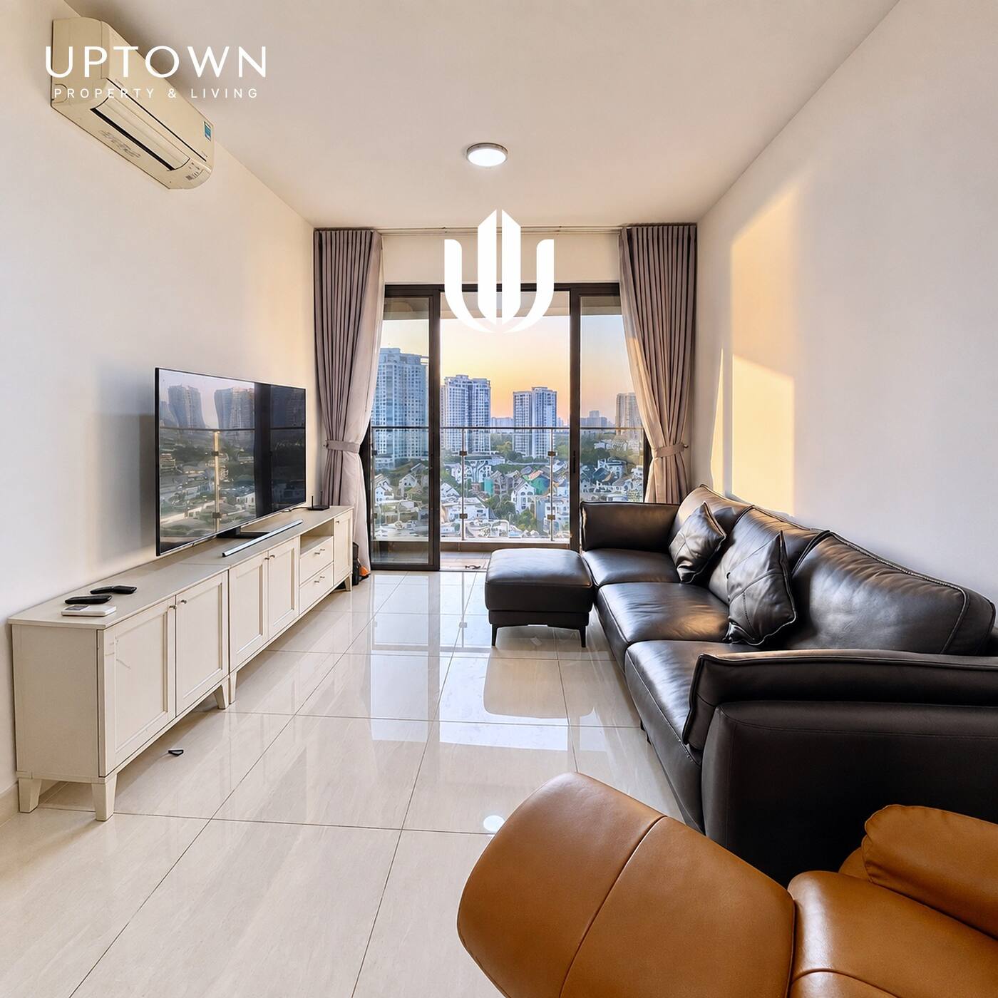 Bán căn hộ 2PN One Verandah 81m², view sông, nội thất đầy đủ
