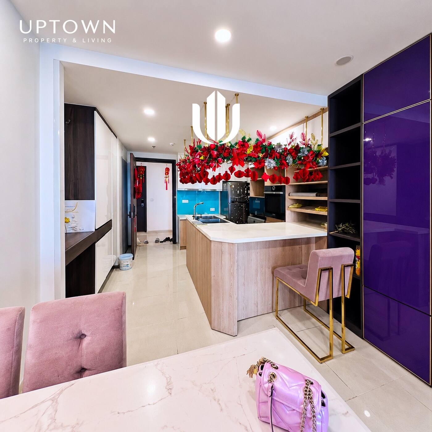 Bán căn hộ 2PN One Verandah 80m² tầng 17, view sông, nội thất đầy đủ
