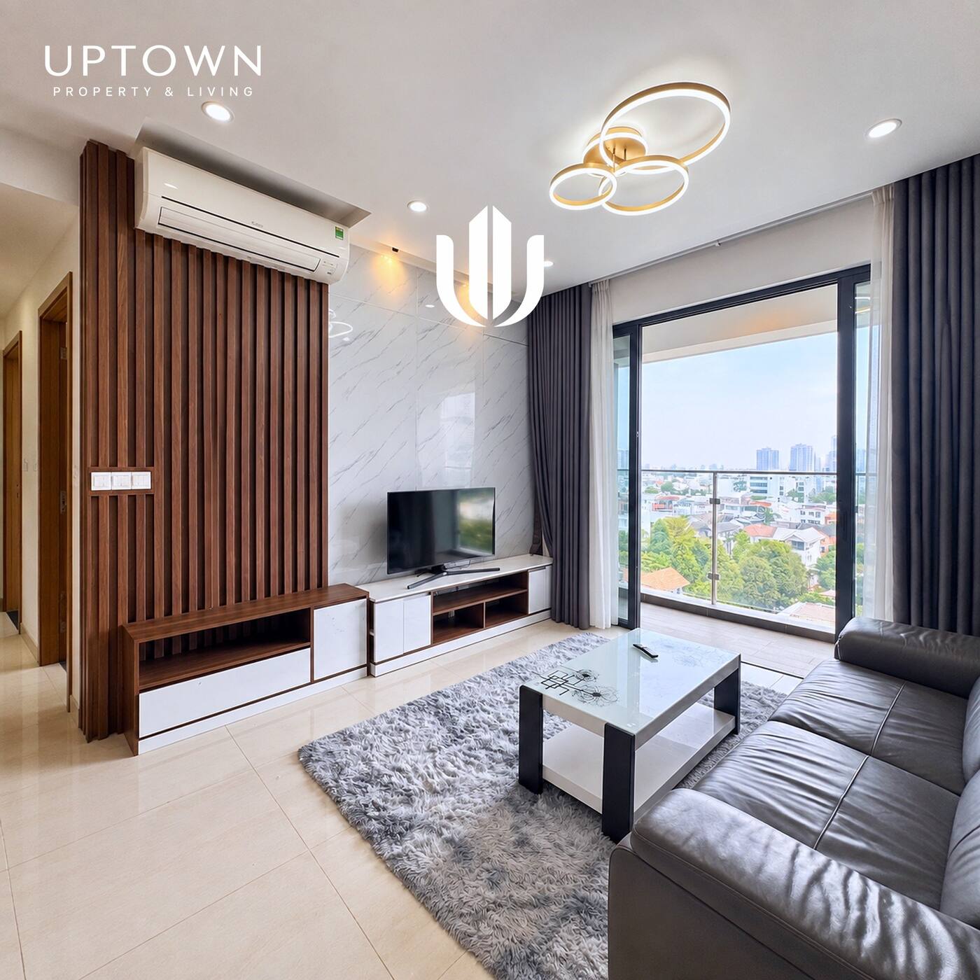 Cho thuê căn hộ 2PN One Verandah 81m² tầng 7, view ngoại khu, nội thất đầy đủ (căn 1)