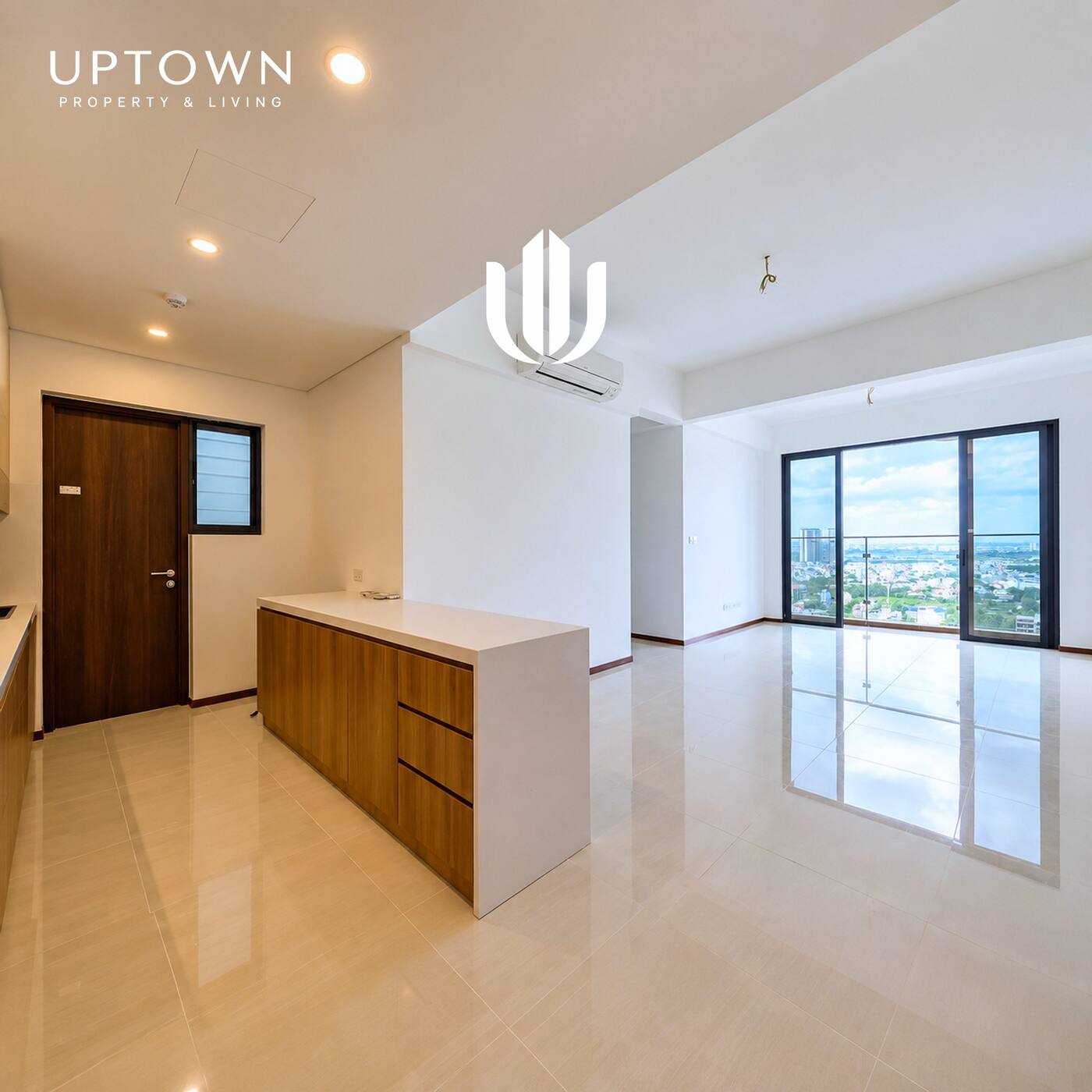 Bán căn hộ 2PN One Verandah 76m² tầng 10, view ngoại khu, nội thất cơ bản