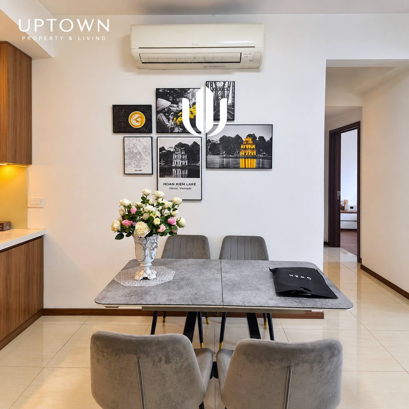 Bán căn hộ 2PN One Verandah 76m² tầng 15, view ngoại khu, nội thất đầy đủ