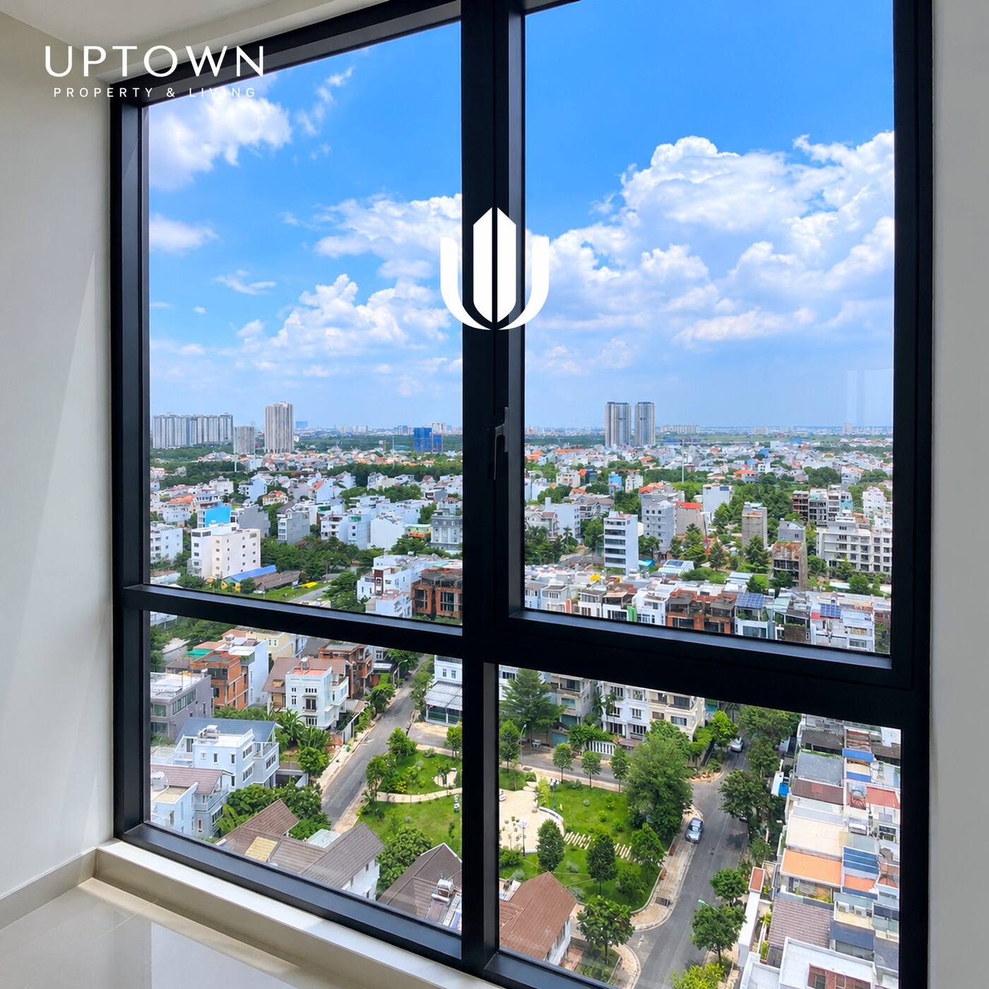 Cho thuê căn hộ 2PN One Verandah 80m² tầng 19, view thành phố, nội thất cơ bản