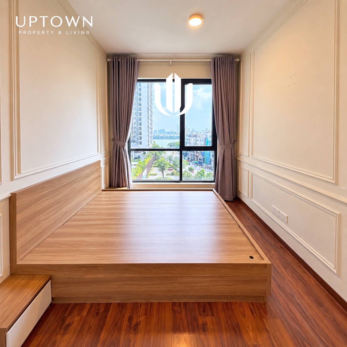 Bán căn hộ 2PN One Verandah 80m² tầng 6, view sông, nội thất cơ bản
