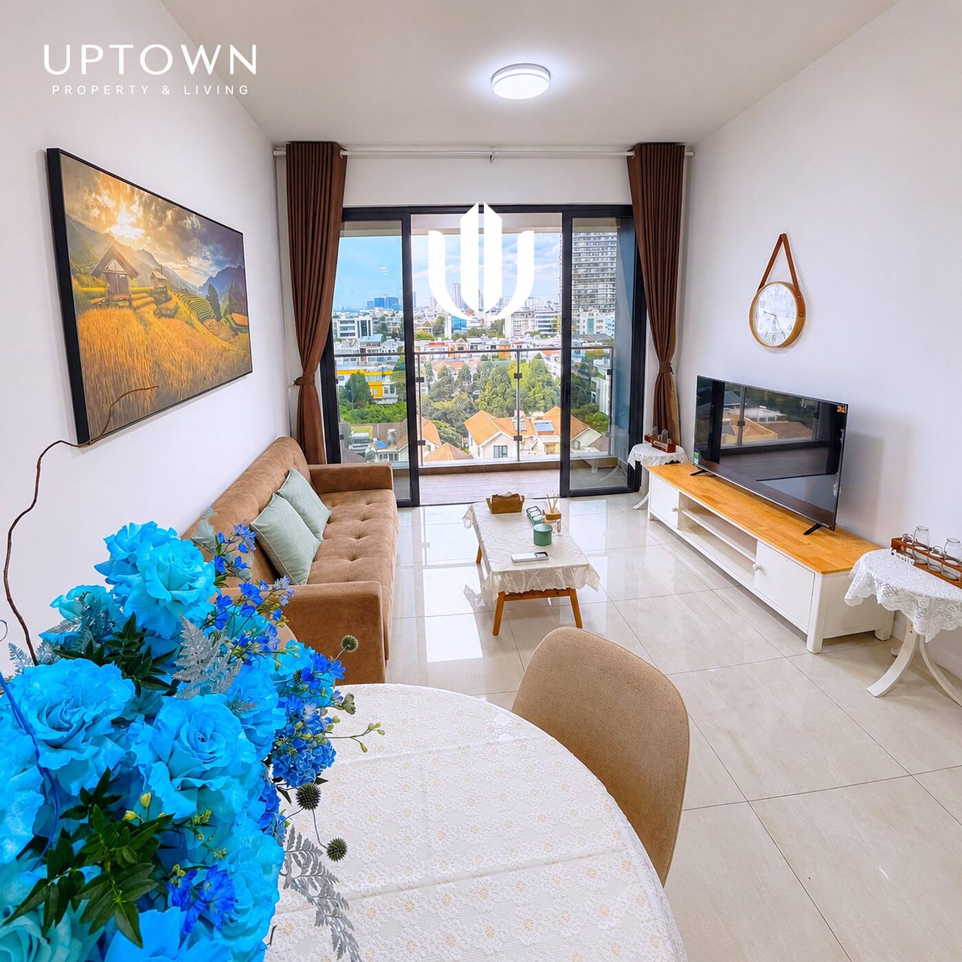 Cho thuê căn hộ 2PN One Verandah 81m² tầng 7, view ngoại khu, nội thất đầy đủ (căn 2)