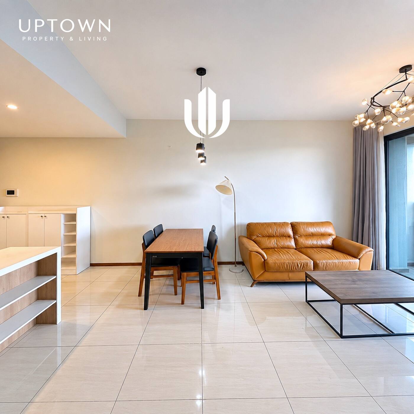 Bán căn hộ 2PN One Verandah 79m² tầng 11, view sông, nội thất đầy đủ