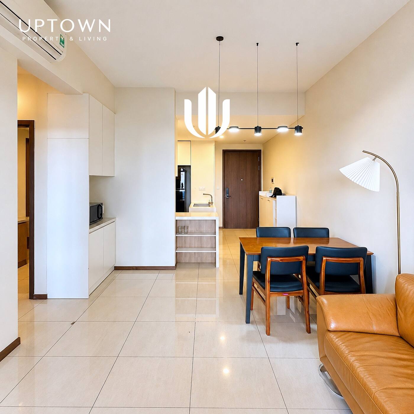 Bán căn hộ 2PN One Verandah 79m² tầng 11, view sông, nội thất đầy đủ