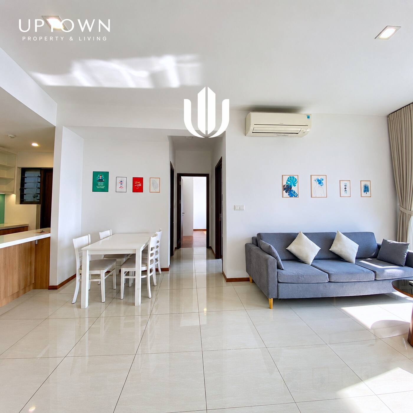 Bán căn hộ 2PN One Verandah 80m² tầng 12, view sông, nội thất đầy đủ