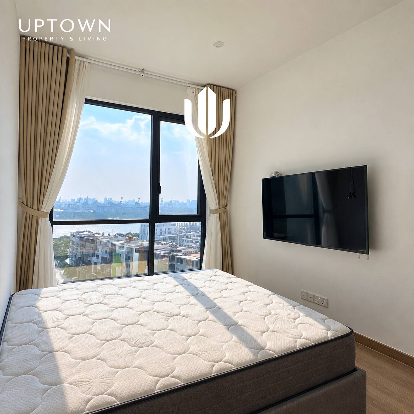 Bán căn hộ 2PN One Verandah 80m² tầng 12, view sông, nội thất đầy đủ